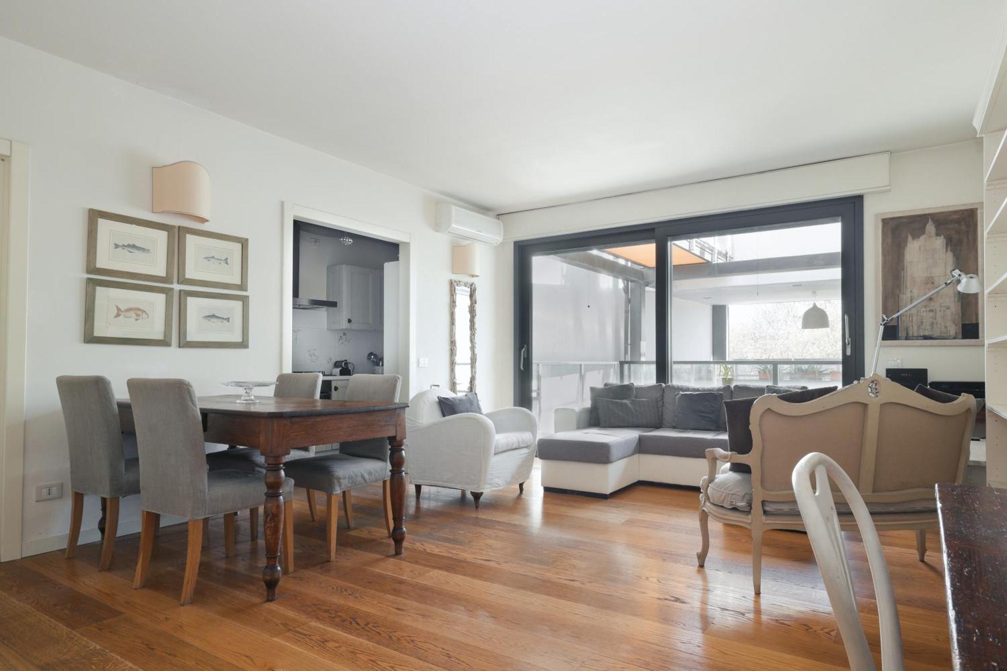 Joivy Delightful Family Flat With Terrace Milão Exterior foto
